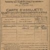 Carte assurance 1936-37