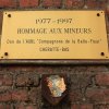 Plaque commmorative